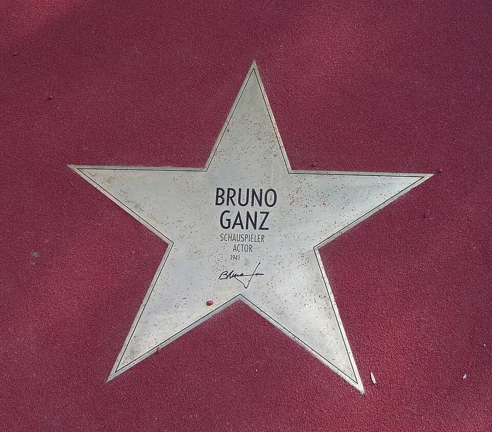 Bruno Ganz - Star of Bruno Ganz at "Boulevard der Stars" in Berlin.