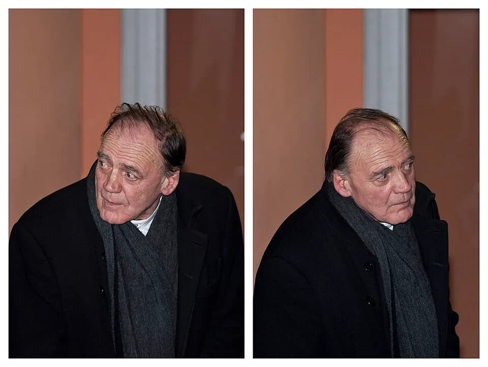 Bruno Ganz - Bruno Ganz (Swiss actor) leaving the premiere of "The Reader" at the 59th Berlin International Film Festival