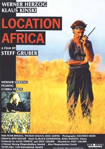 Klaus Kinski - "Location Africa" promotional poster