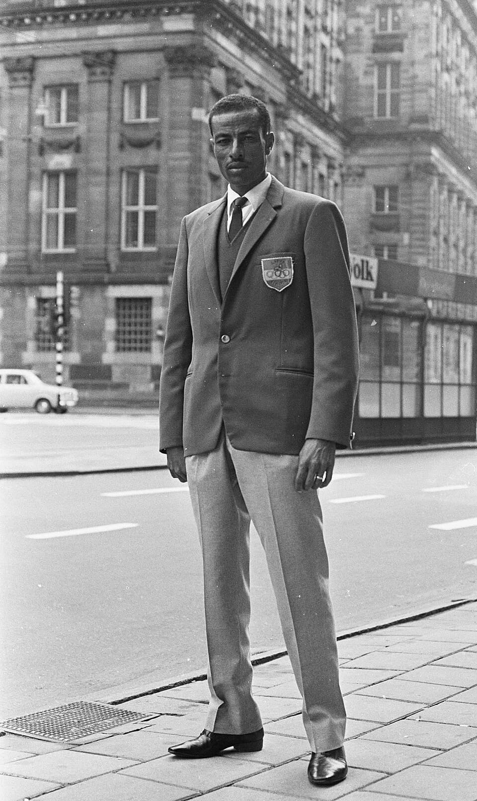 Abebe Bikila - Abebe Bikila in Amsterdam