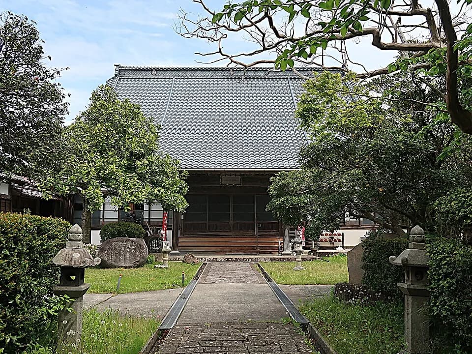 Zeami Motokiyo - Syōbō-ji Temple, Sado, Niigata Prefecture, Japan