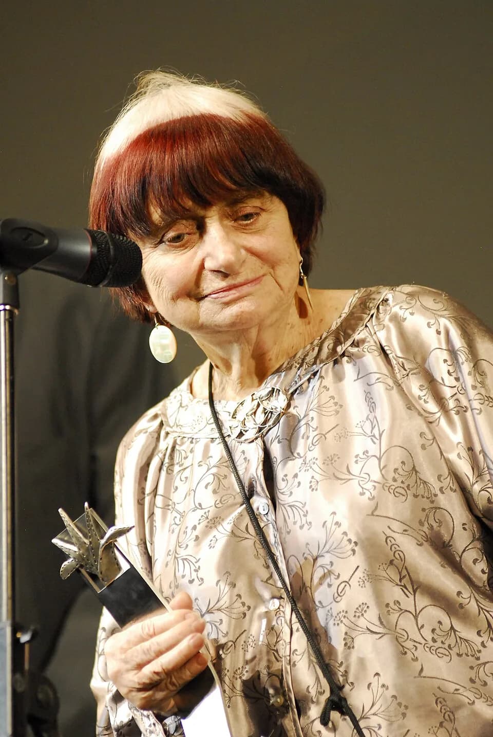 Agnès Varda - Agnés Vardá, being honoured at the Guadalajara Film Festival