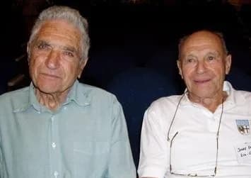 Jack Steinberger - Joske Ereli (right) and Jack Steinberger (left) in Bad Kissingen (2008)