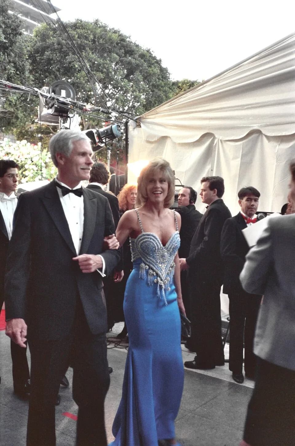 Ted Turner - 1990 Academy Awards
NOTE:  Permission granted to copy, publish, broadcast or post any of my photos, but please credit "photo by Alan Light" if you can. Thanks.

Scanned from the original 