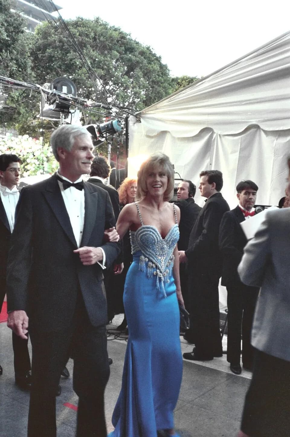 Ted Turner - 1990 Academy Awards
NOTE:  Permission granted to copy, publish, broadcast or post any of my photos, but please credit "photo by Alan Light" if you can. Thanks.

Scanned from the original 