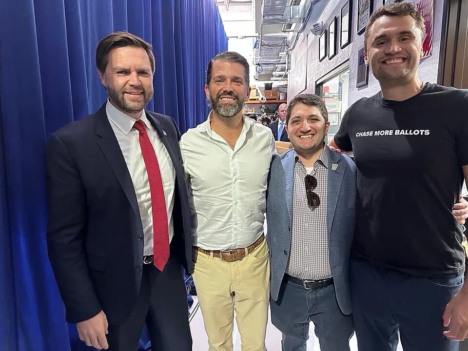 Charlie Kirk - Dear God, protect Charlie in his darkest hour. - JD Vance on Twitter