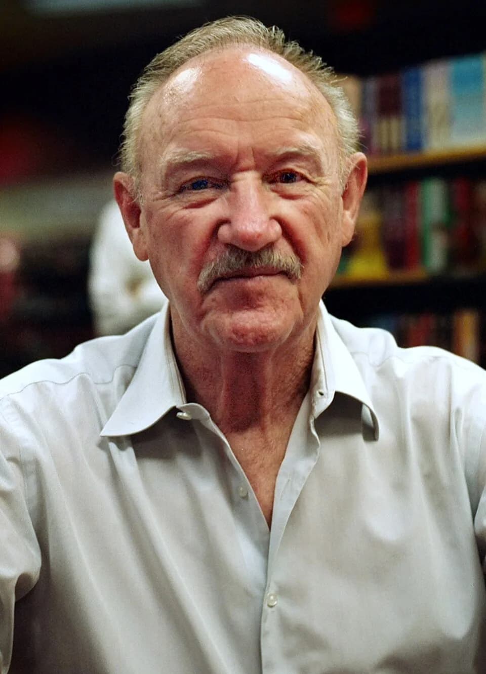 Gene Hackman - Gene Hackman at a book signing in June 2008.