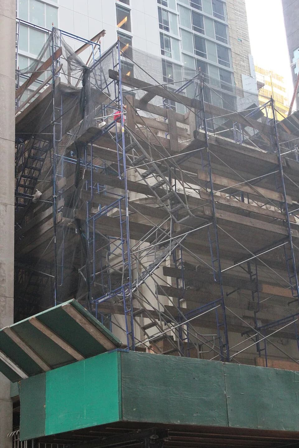 James Earl Jones - The renovation of the Cort Theatre in Manhattan, New York, seen in November 2021.