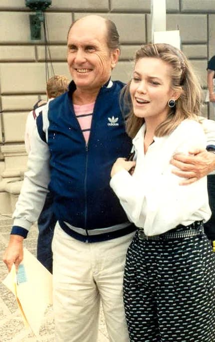 Robert Duvall - Robert Duvall and Diane Lane taken at the 41st Emmy Awards 9/17/89