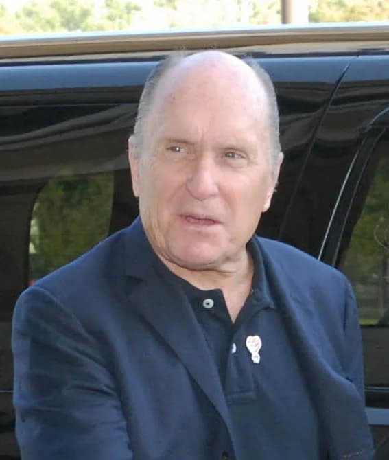 Robert Duvall - American actor Robert Duvall visiting the Walter Reed Army Medical Center in Washington.