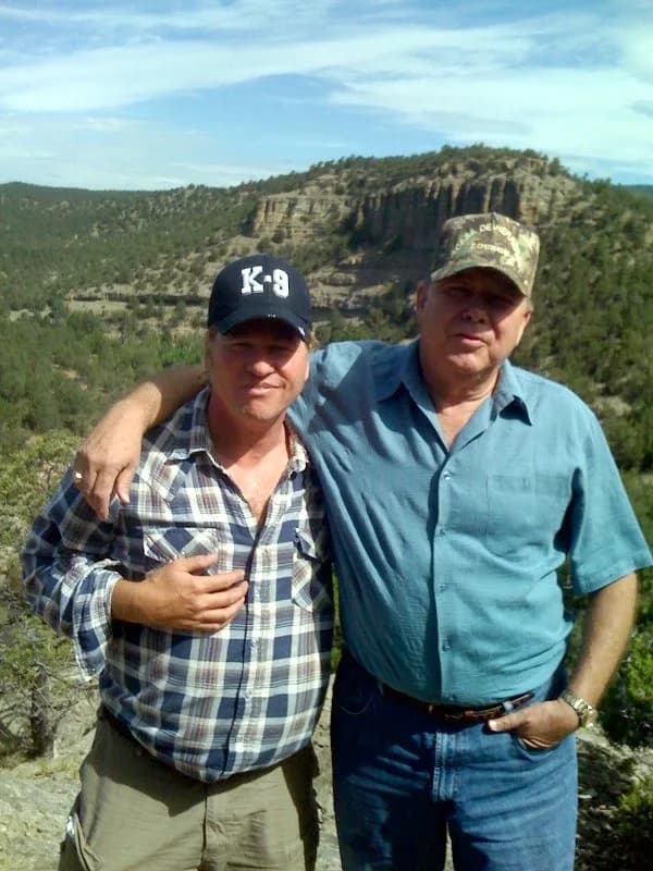 Val Kilmer - Val Kilmer invited Billy Davis to spend the weekend at his ranch near Santa Fe, New Mexico.