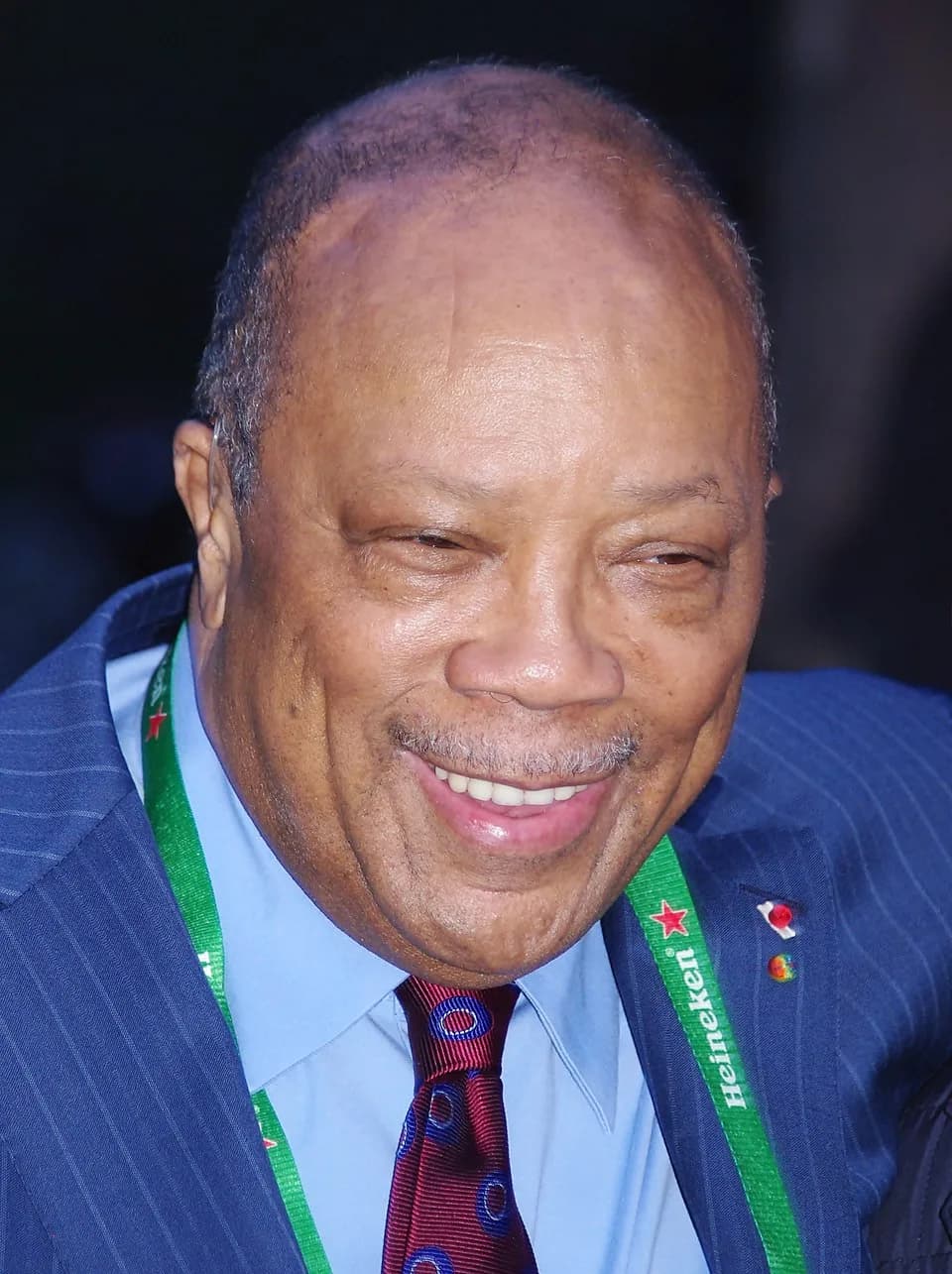 Quincy Jones - Quincy Jones and Harry Belafonte at the Vanity Fair party celebrating the 10th anniversary of the Tribeca Film Festival.