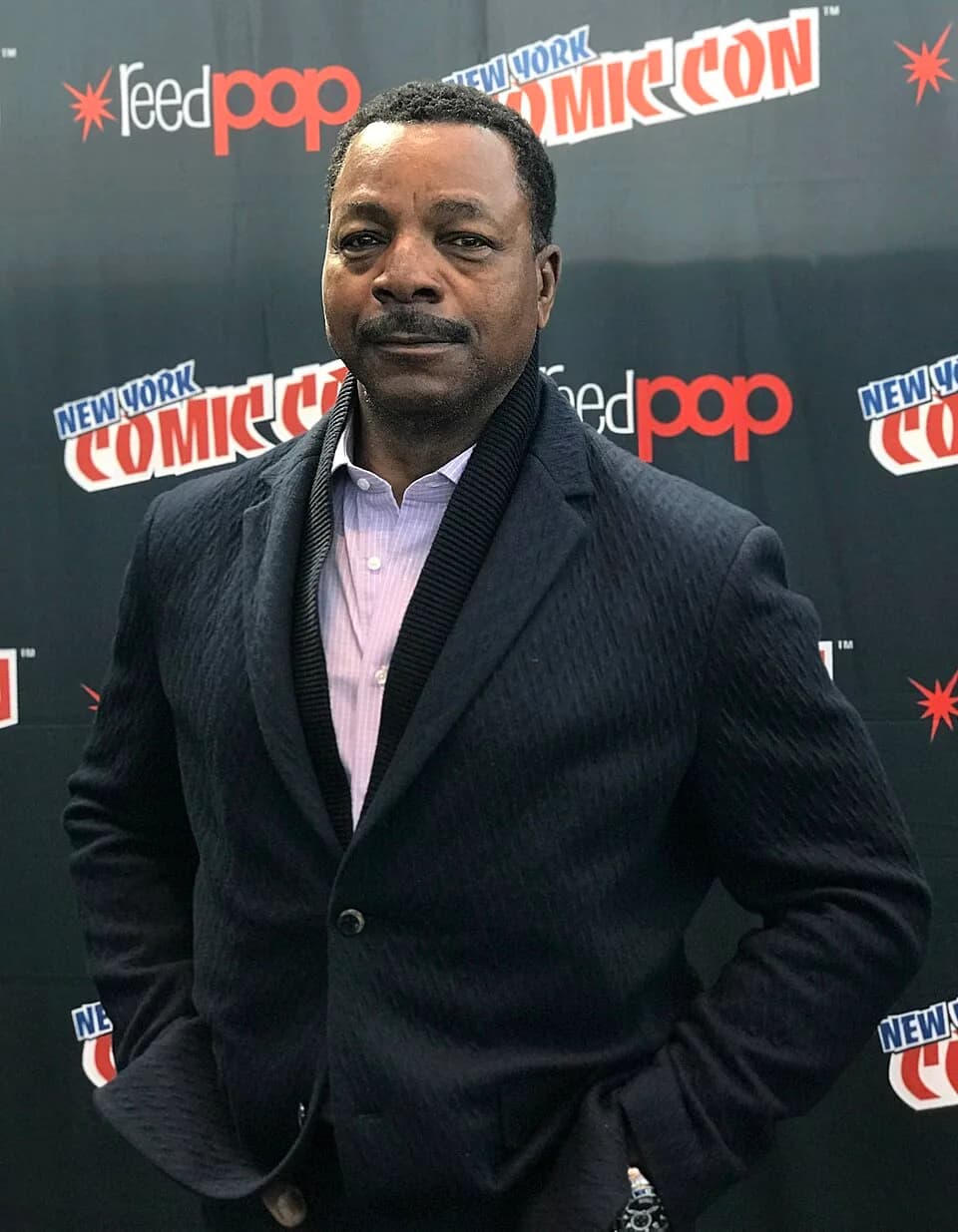 Carl Weathers - Actor Carl Weathers at the Explosion Jones Press Room, where that animated TV series was being promoted, on Thursday, October 5, 2017 at the Jacob K. Javits Convention Center in Manhat