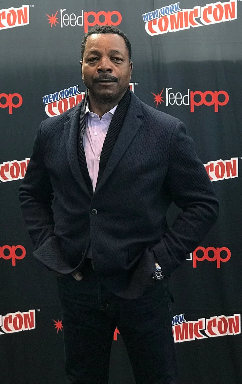 Carl Weathers - Actor Carl Weathers at the Explosion Jones press room, where that animated TV series was being promoted, on Thursday, October 5, 2017 at the Jacob K. Javits Convention Center in Manhat