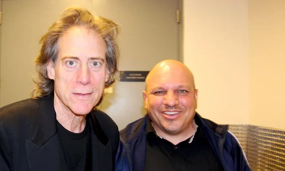 Richard Lewis - Lorenzo Tartamella with comedian Richard Lewis.