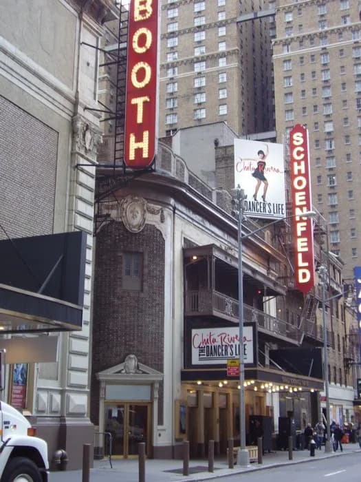 Chita Rivera - Gerald Schoenfeld Theatre, NYC 2006. Photo by Mademoiselle Sabina