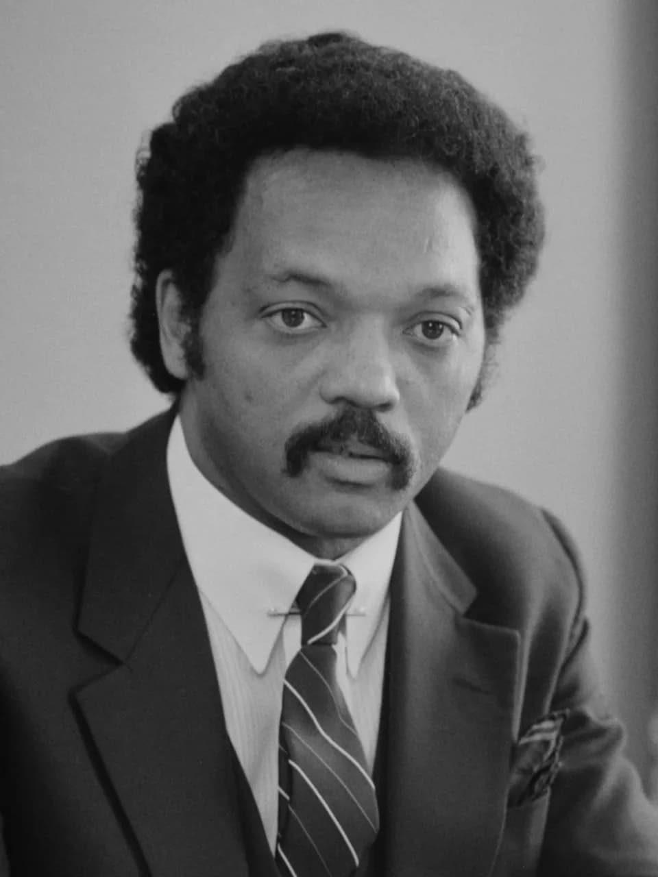 Jesse Jackson - Jesse Jackson speaking during an interview in July 1, 1983.