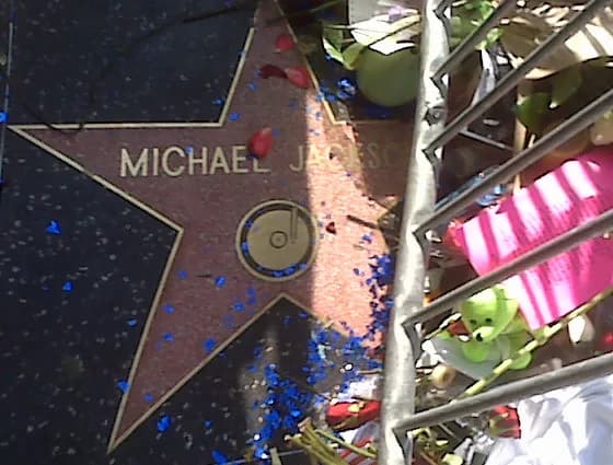 Michael Jackson - Cropped from File:Michael Jackson Star on Hollywood Blvd.jpg
