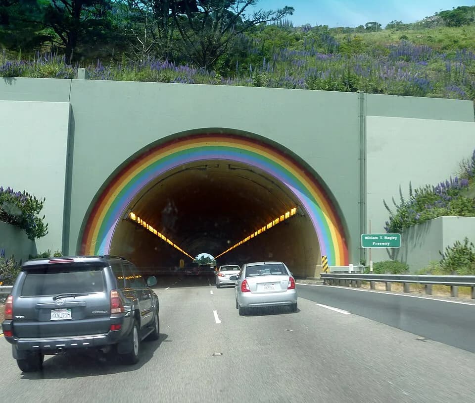 Robin Williams - w:Waldo Tunnel, southern portal.