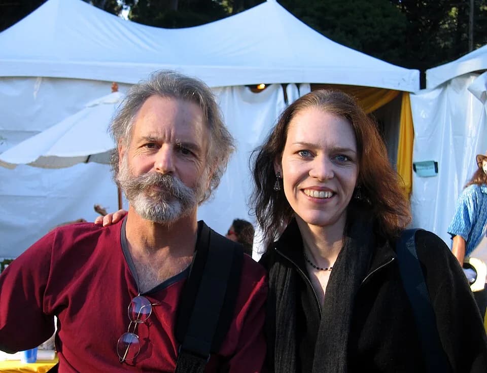Bob Weir - Just before the Weirbacks set at Hardly Strictly Bluegrass, Golden Gate Park 10/8/06. Welch and her partner, David Rawlings, joined the festivities onstage late in the set. Tens of thousand