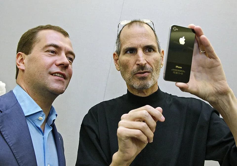 Steve Jobs - With CEO of Apple Inc. Steve Jobs.