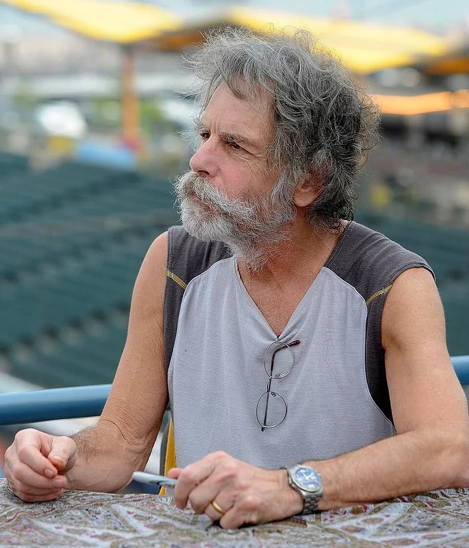 Bob Weir - Bob Weir at HeadCount Meet-and-Greet benefit at MCU Park Furthur concert in Brooklyn, NY on June 26, 2010