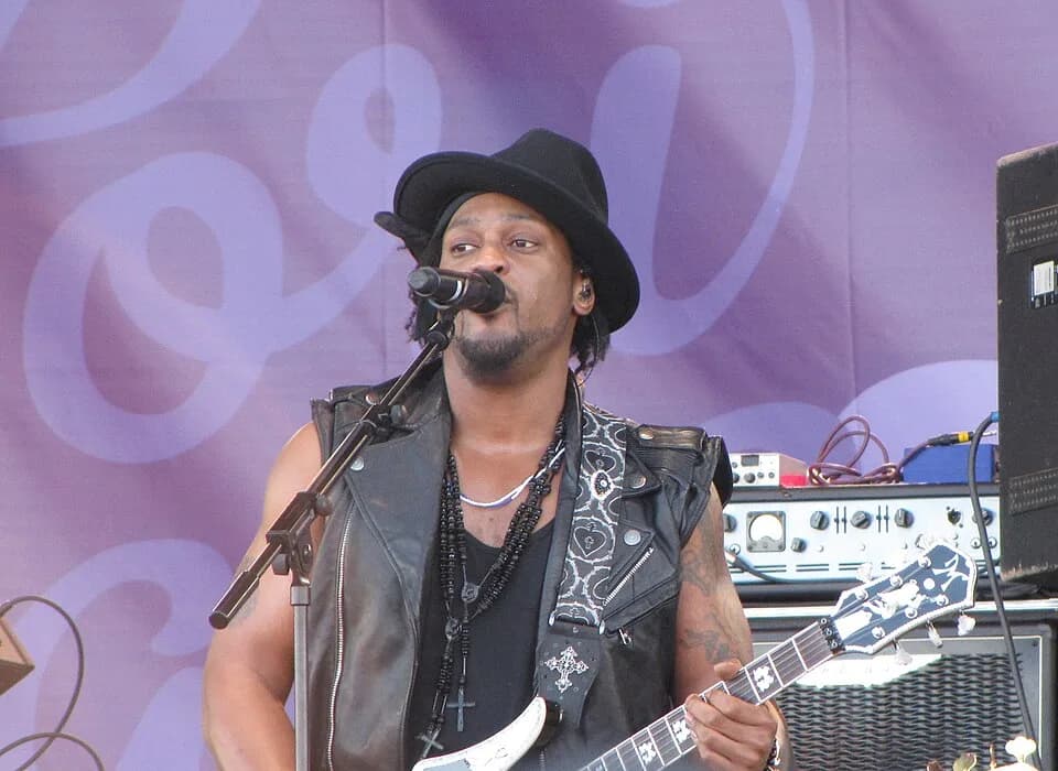 D’Angelo D’Angelo - Singer D'Angelo performing at Pori Jazz festival in Pori, Finland.