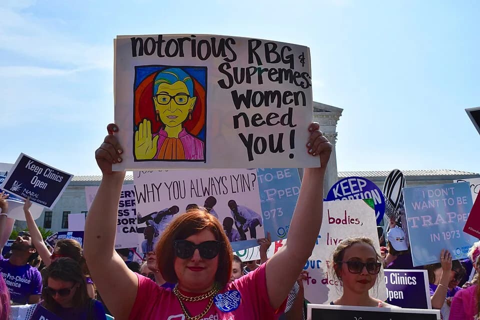 The Notorious B.I.G. - Whole Woman's Health v. Hellerstedt Pro-choice demonstration in front of SCOTUS.