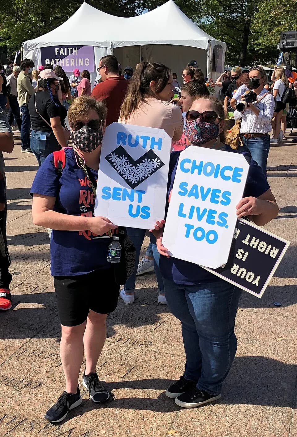 The Notorious B.I.G. - The 2021 Women's March in Washington, D.C. took place on October 2, 2021 in protest against the anti-abortion Heartbeat Act, which had recently been enacted in Texas.  The event