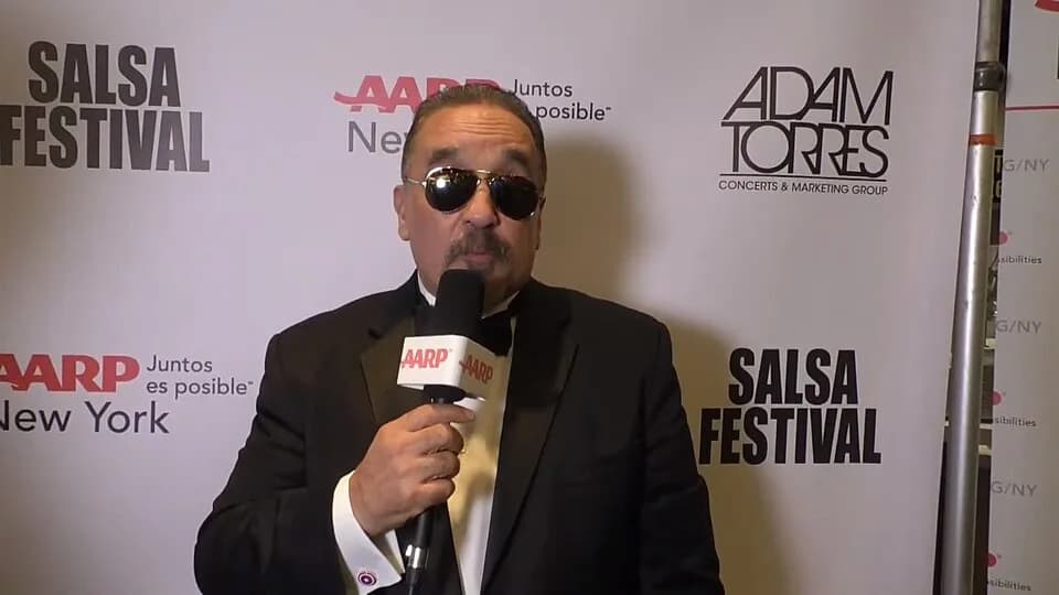 Willie Colón - AARP in the 33rd New York Salsa Festival at Barclays Center.