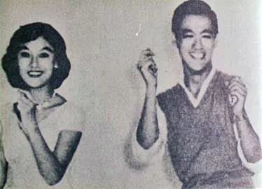 Bruce Lee - Bruce lee in 1958,he was dancing Cha-cha.