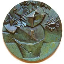 Vincent van Gogh - Hommage à Vincent van Gogh, bronze, cast, 100 mm