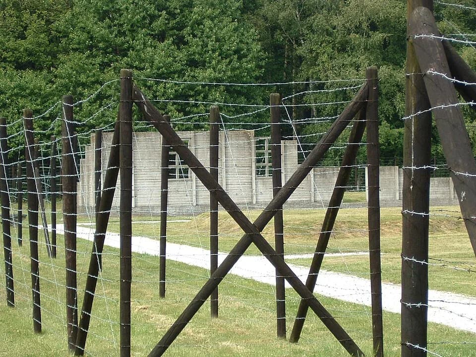 Anne Frank - Parts of a rebuilt barrack at Dutch Nazi camp Westerbork. Anne Frank stayed in this barrack from August till early September 1944, before she was taken to Auschwitz and then Bergen-Belsen