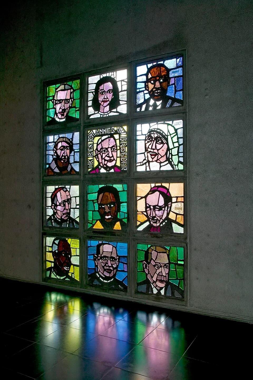 Anne Frank - Modern saints &amp; martyrs: 1. Teilhard de Chardin, 2. Anne Frank, 3. Martin Luther King, 4. Abbé Pierre, 5. Pope John XXIII, 6. Mother Teresa, 7. Dom Helder Camara, 8.Steve Biko, 9. Wil