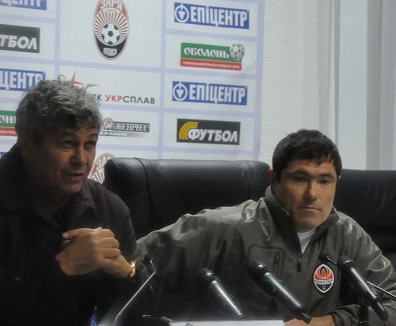 Mircea Lucescu - Мирча Луческу и Александр Спиридон