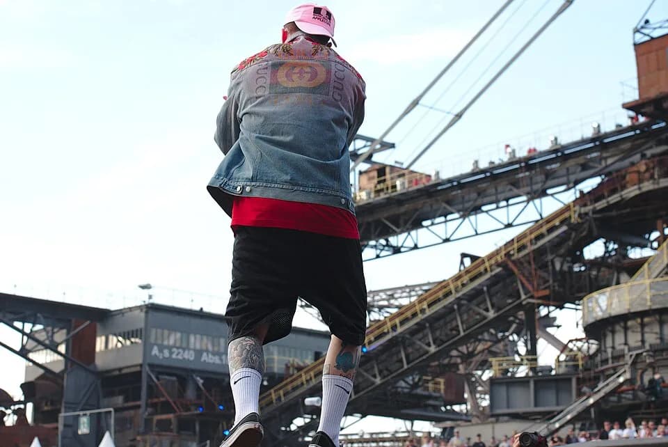 Mac Miller - Der US-amerikanische Rapper Mac Miller beim splash! Festival 20 (2017).