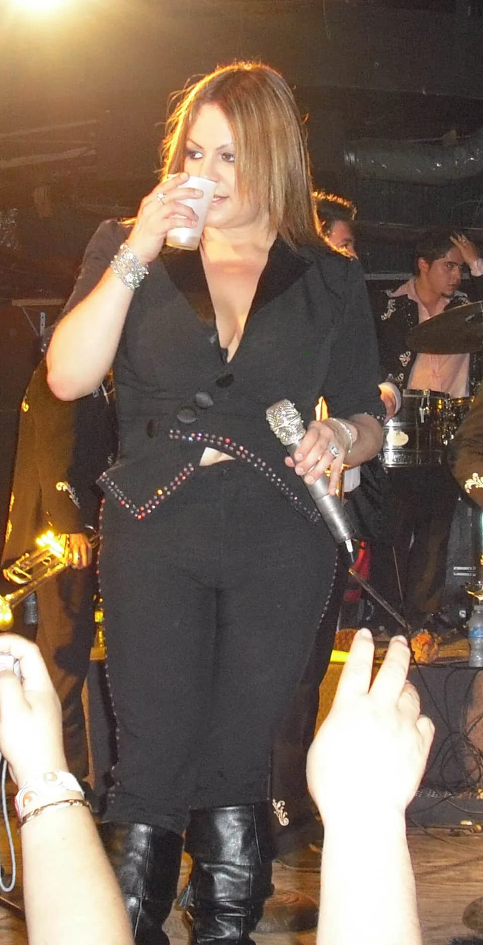 Jenni Rivera - Jenni Rivera in a small concert/performance in Columbus, Ohio