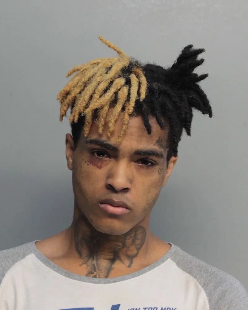 XXXTentacion XXXTentacion - A mugshot of Jahseh Onfroy, better known as rapper XXXTentacion, after being arrested for domestic violence in October 2016.