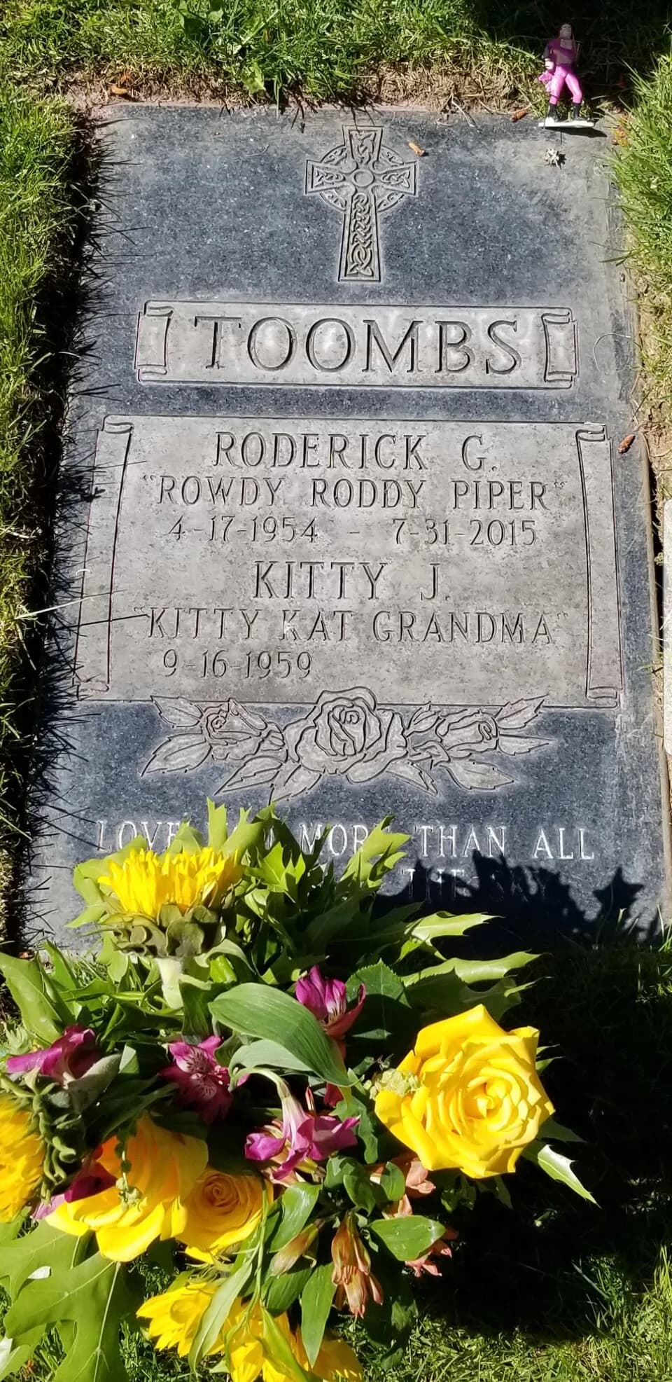 Roddy Piper - Photo of Roddy Piper's grave