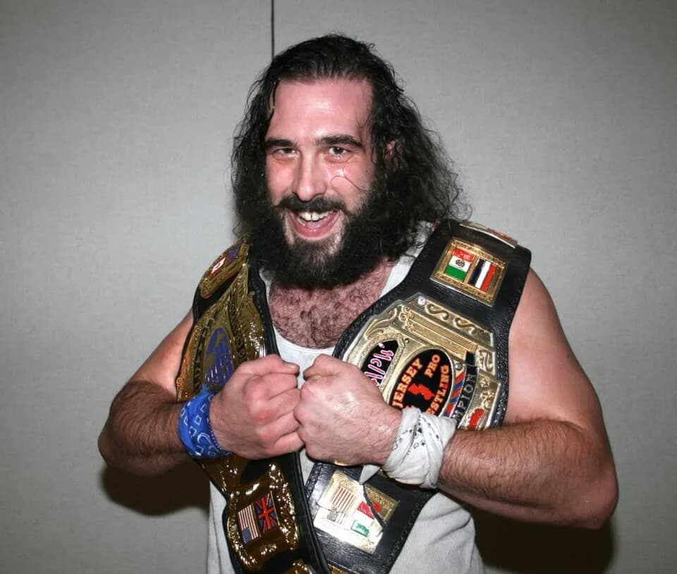 Brodie Lee - Backstage photo of Brodie Lee in JAPW 2010