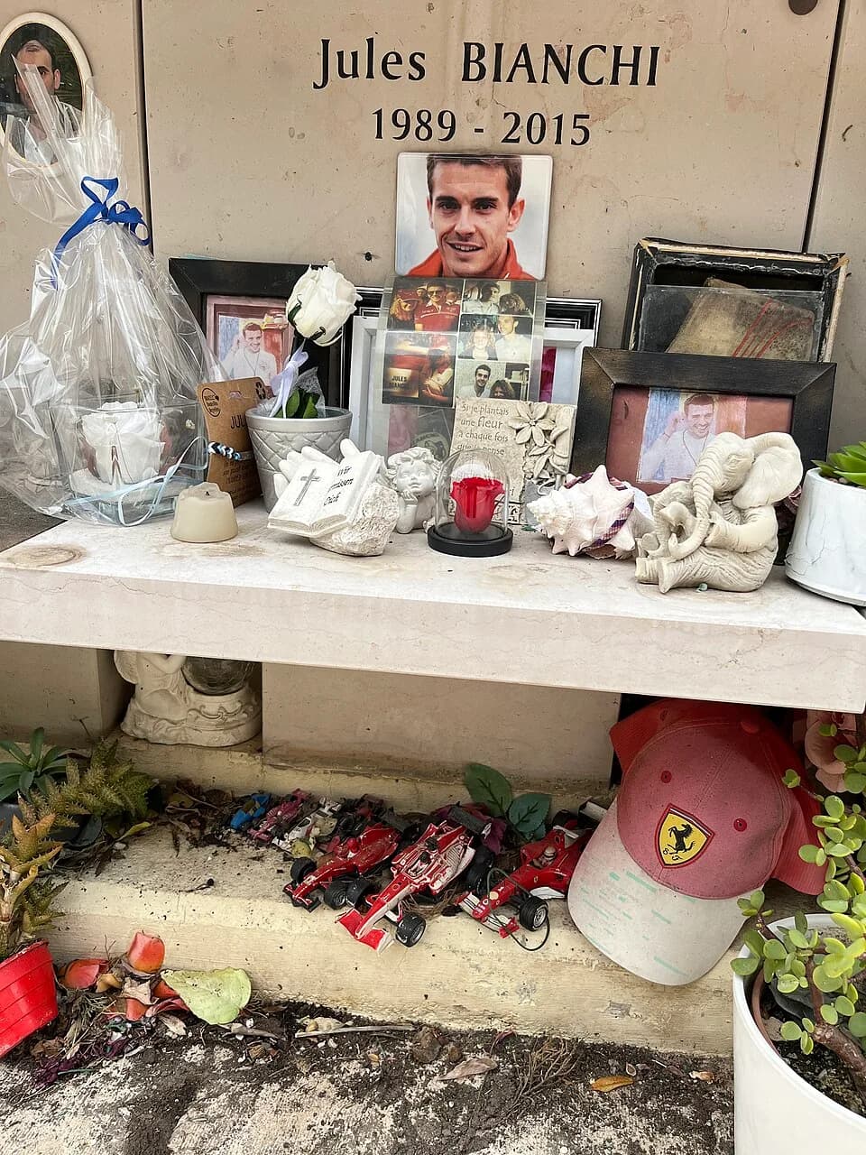 Jules Bianchi - Sépulture de Jules Bianchi au cimetière de Monaco