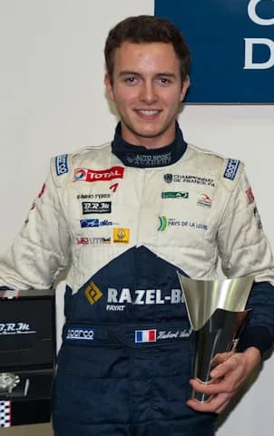 Anthoine Hubert - Photographie d'Anthoine Hubert, Jules Gounon et Tristan Viidas, en Formule 4.