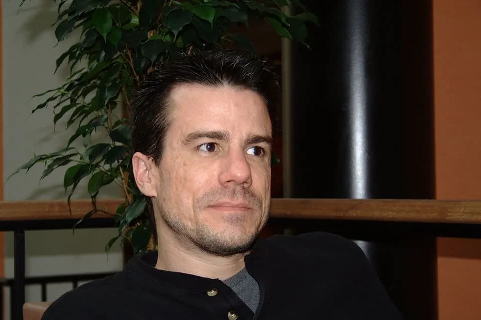 Ian Murdock - Ian Murdock (interview at the Holiday Club hotel). Please, attribute this photo as "Ilya Schurov, Computerra Weekly" if you wish to use it.