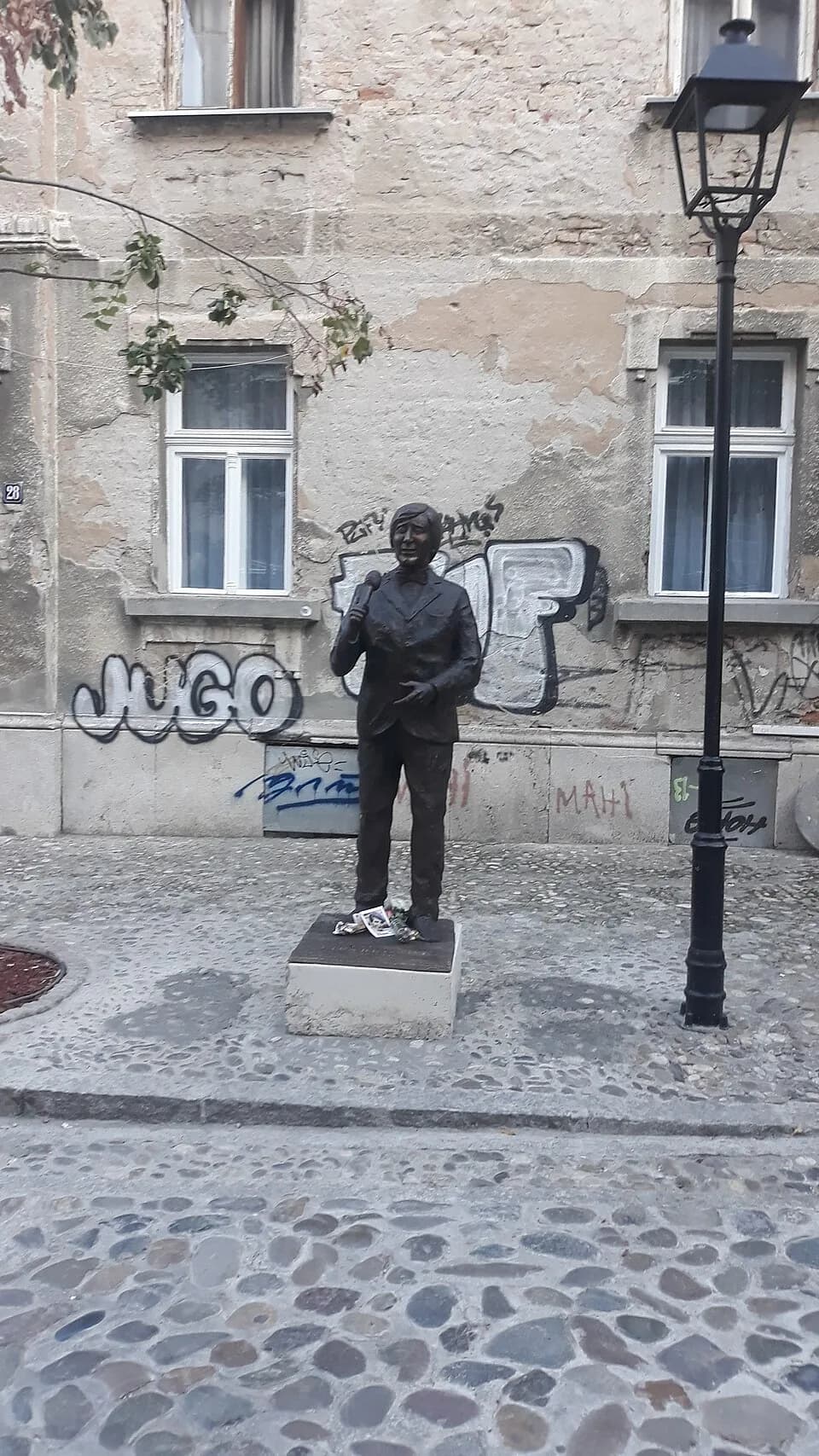 Toma Zdravković - Споменик Томи Здравковићу у Скадарлији