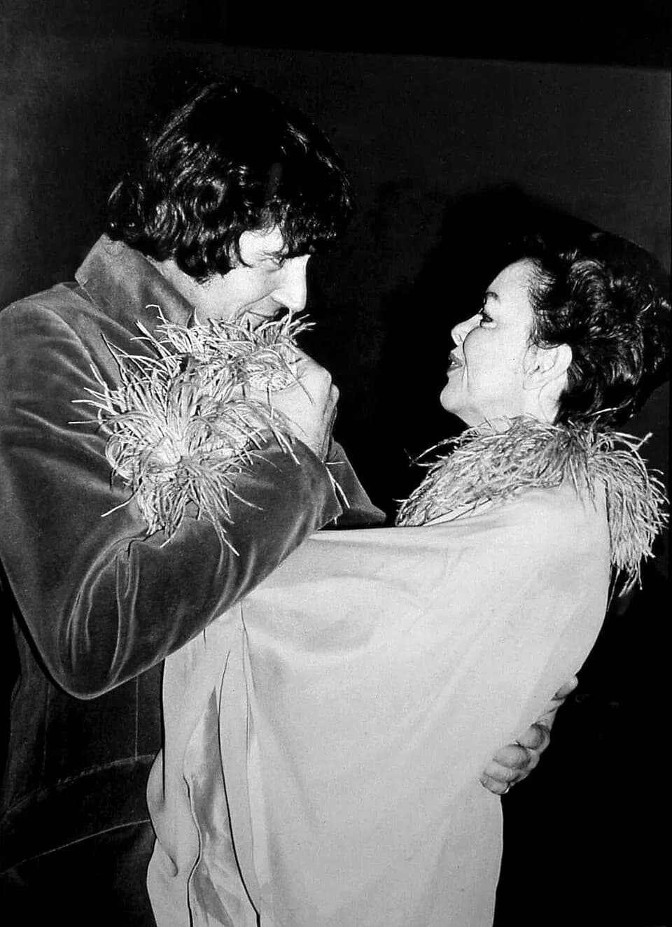 Judy Garland - Wedding photograph of Judy Garland and Mickey Deans, taken at the reception at 'Quaglino's' in Jermyn Street London