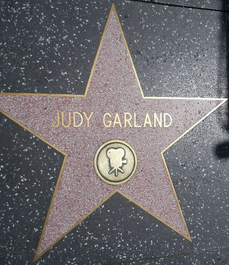 Judy Garland - Judy Garland's star on the Hollywood Walk of Fame