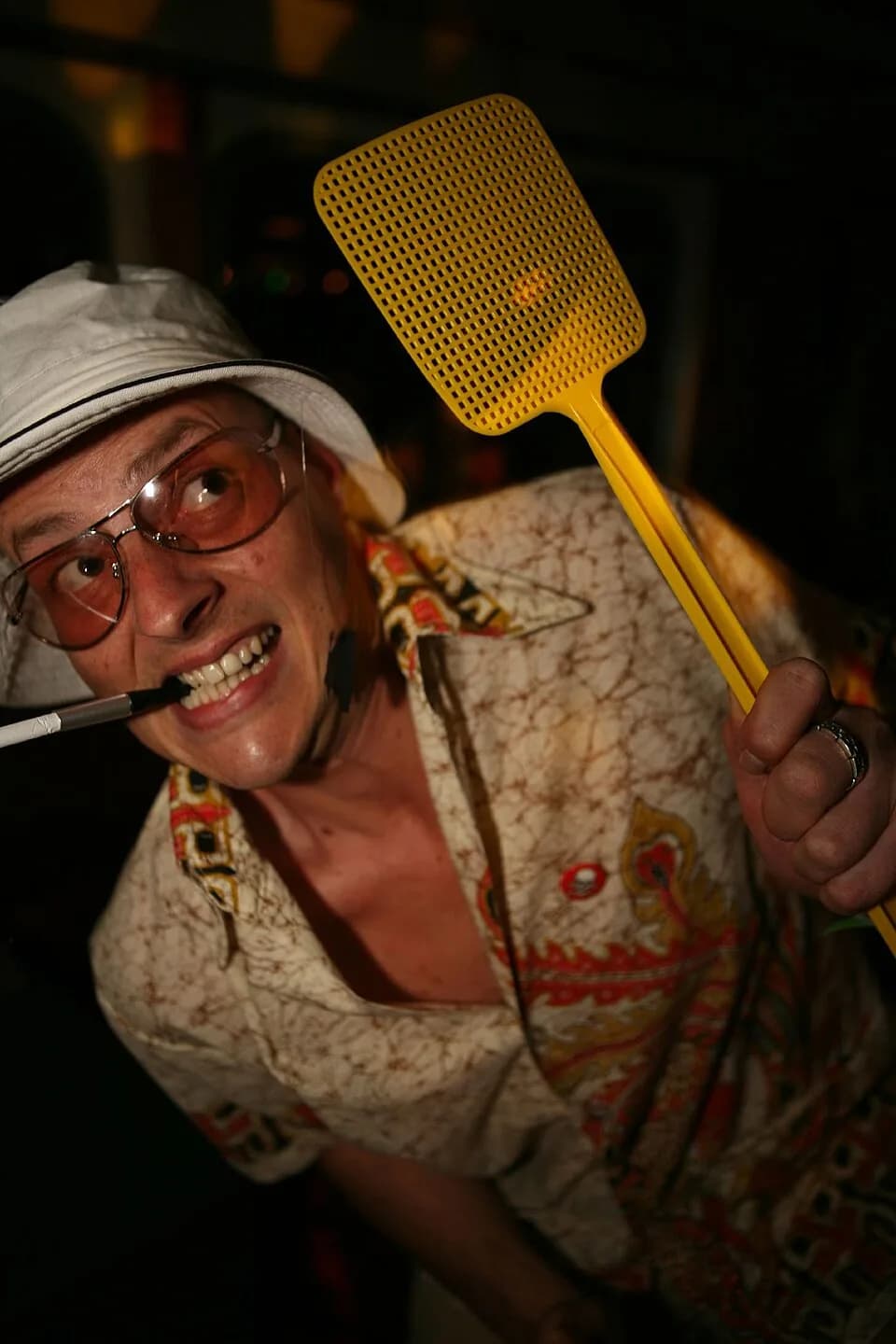 Hunter S. Thompson - Halloween reveler in Melbourne