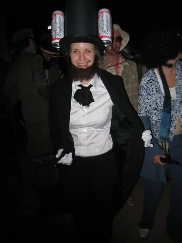 Hunter S. Thompson - Halloween costumers, San Francisco.