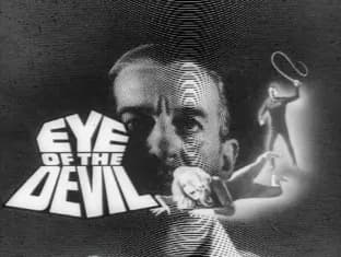 Sharon Tate - Cropped screenshot of end title from the trailer for the film Eye of the Devil