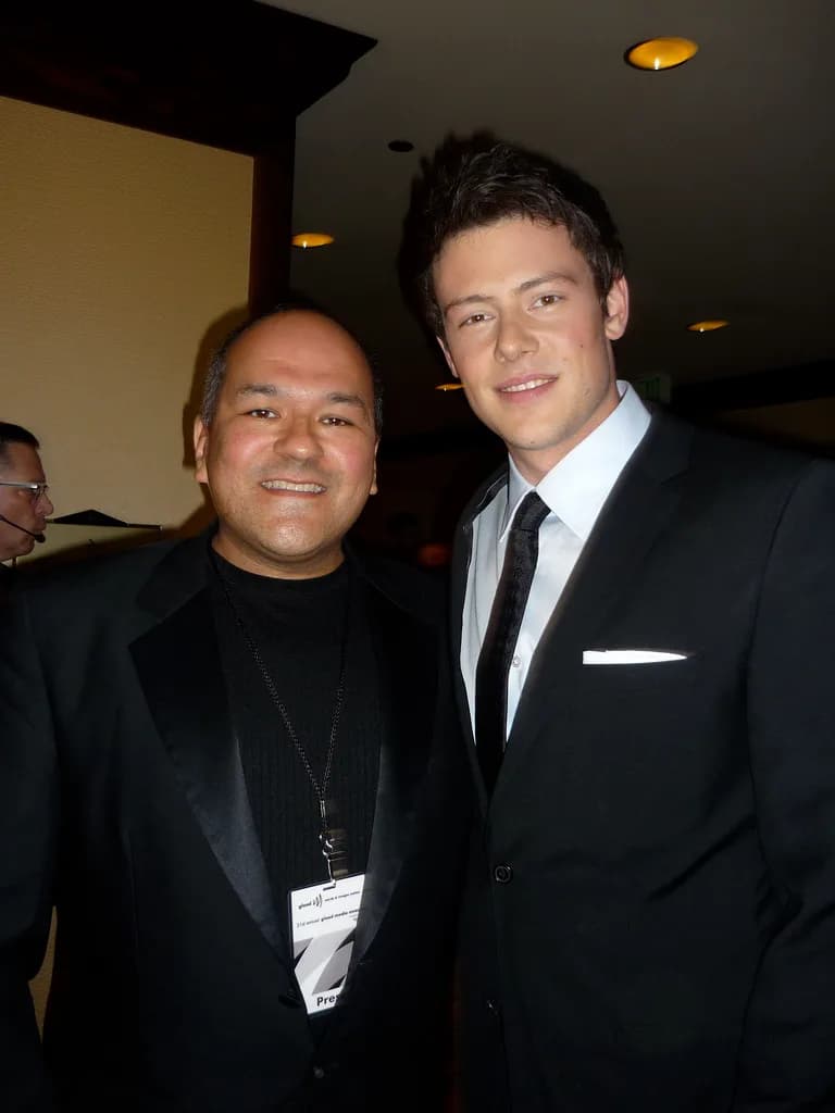 Cory Monteith - Greg Hernandez and Glee star Cory Monteith